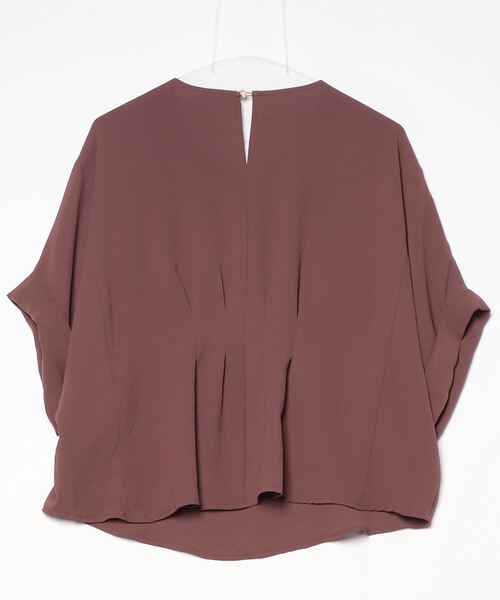 「INCEDE」 ドルマンスリーブブラウス L ブラウン レディース_画像2