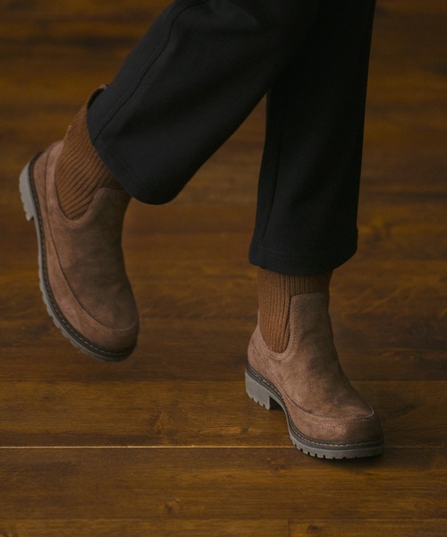 Minnetonka（ミネトンカ） ブーツ ニットソックスサイドゴアブーツ