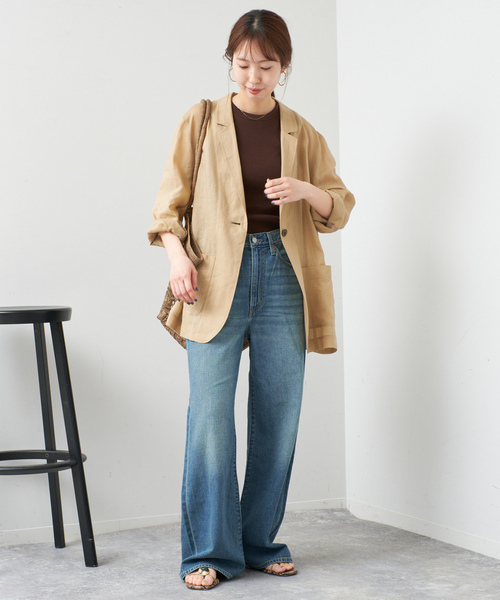 「Spick & Span」 テーラードジャケット 38 ブラック レディース_画像5