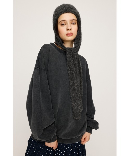 SLY（スライ） トレーナー スウェット AUTHENTIC OVER C/N SW TOPS