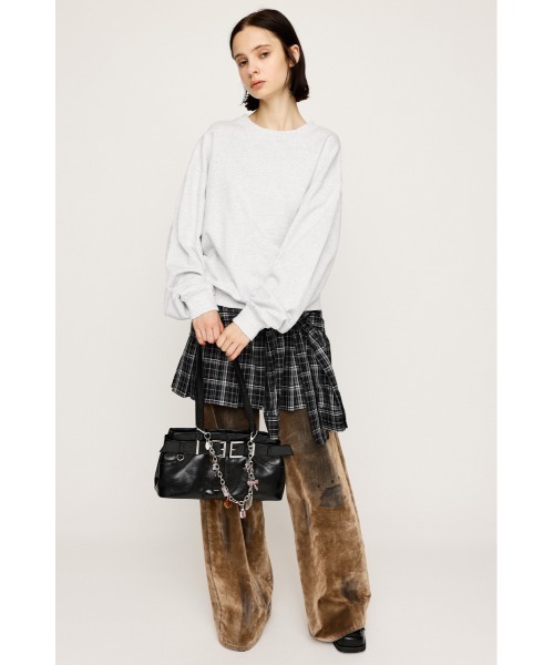 SLY（スライ） トレーナー スウェット AUTHENTIC OVER C/N SW TOPS