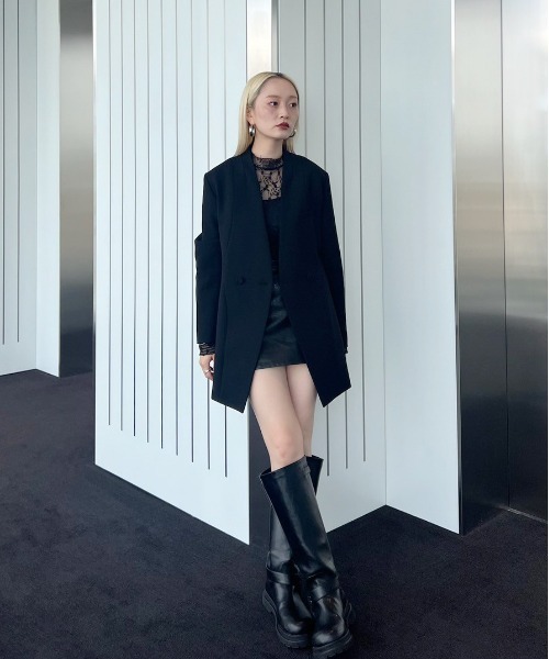 Ameri（アメリ） スカート SYNTHETIC LEATHER MINI SKIRT : ZOZOTOWN