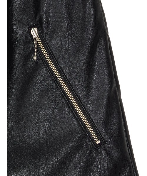Ameri（アメリ） スカート SYNTHETIC LEATHER MINI SKIRT : ZOZOTOWN
