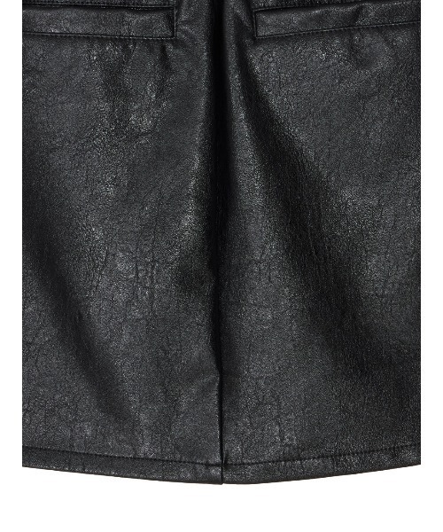 Ameri（アメリ） スカート SYNTHETIC LEATHER MINI SKIRT : ZOZOTOWN