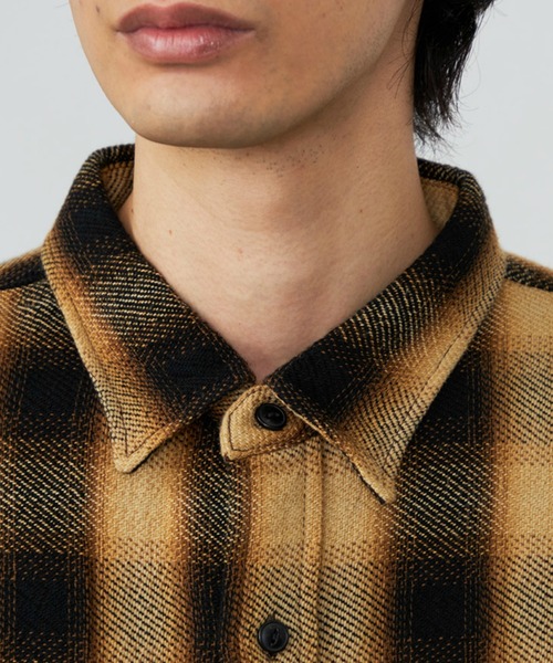 Lee（リー） シャツ NEL WORK SHIRTS/ネルワークシャツ オンブレ
