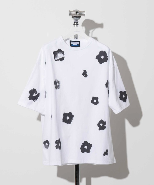 「MAISON SPECIAL」 半袖Tシャツ 1 ブラック メンズ_画像7