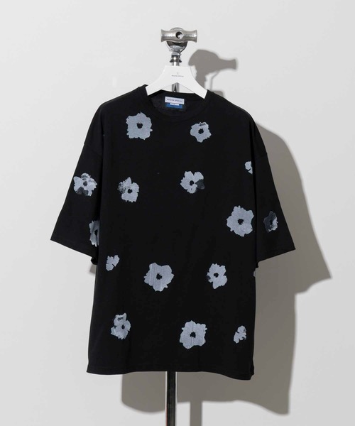 「MAISON SPECIAL」 半袖Tシャツ 1 ブラック メンズ_画像8