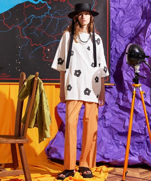 「MAISON SPECIAL」 半袖Tシャツ 1 ブラック メンズ_画像9