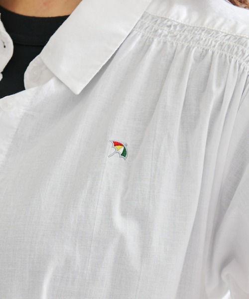 「Arnold Palmer」 シャツワンピース L ブラック レディース_画像3