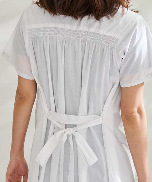 「Arnold Palmer」 シャツワンピース L ブラック レディース_画像6