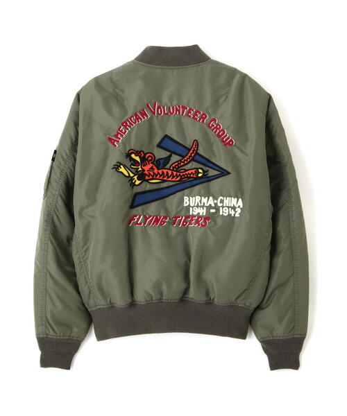 AVIREX（アヴィレックス） ma1 ma-1 WASHED MA-1 FLYING TIGERS