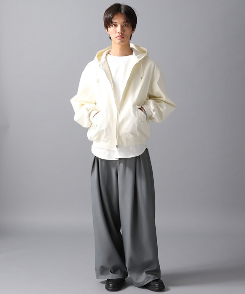 LAKOLE（ラコレ） ワイドパンツ スラックス ルーズバギースラックス