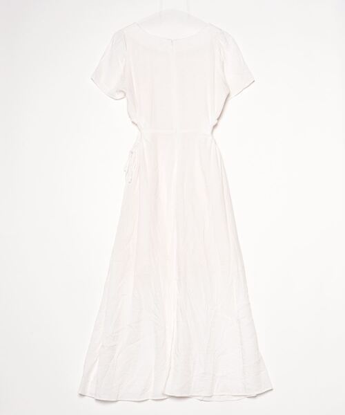 「EVRIS」 半袖ワンピース FREE ホワイト レディース_画像2
