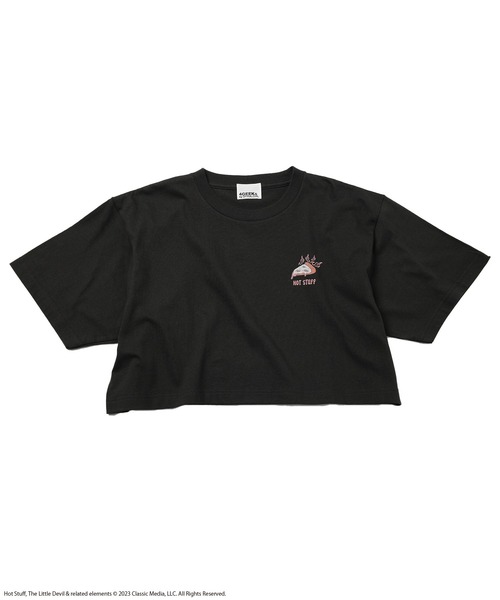 「4GEEKs by SPIRALGIRL」 半袖Tシャツ FREE ブラック レディース_画像2