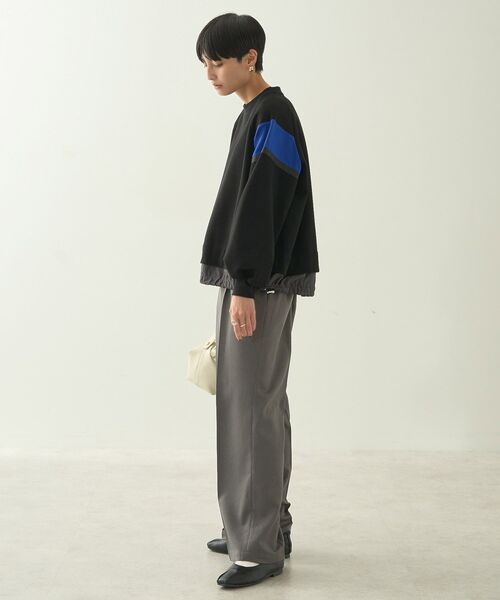 「AMERICAN HOLIC」 スウェットカットソー M ブラック レディース_画像8