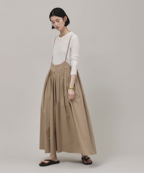 Curensology（カレンソロジー） キャミソールワンピース FREE ベージュ