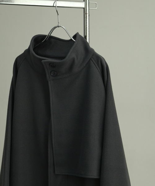 「Nilway」 トレンチコート MEDIUM グレイッシュベージュ メンズ_画像3