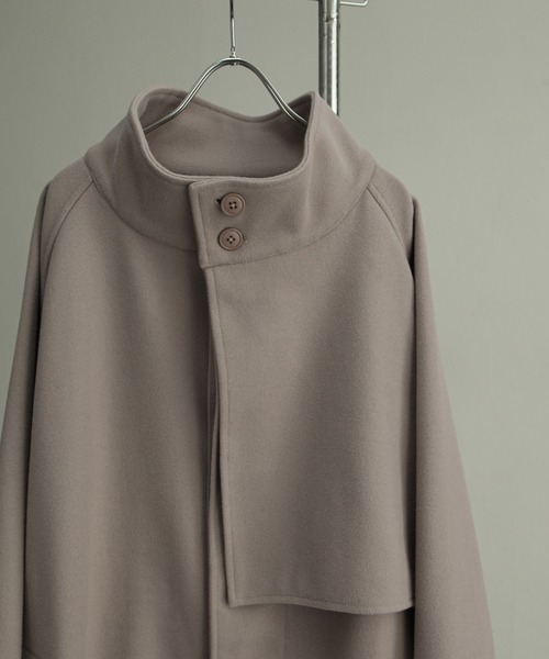 「Nilway」 トレンチコート MEDIUM グレイッシュベージュ メンズ_画像5