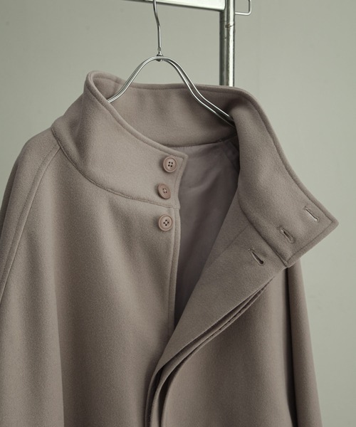 「Nilway」 トレンチコート MEDIUM グレイッシュベージュ メンズ_画像6