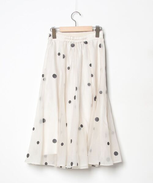 「Arpege story」 フレアスカート 0 ベージュ レディース_画像2