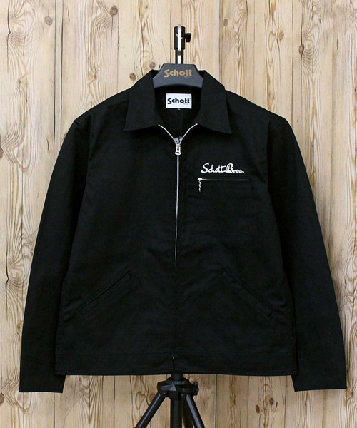 Schott N.Y.C（ショット） 「schott」 ブルゾン X-LARGE ブラック