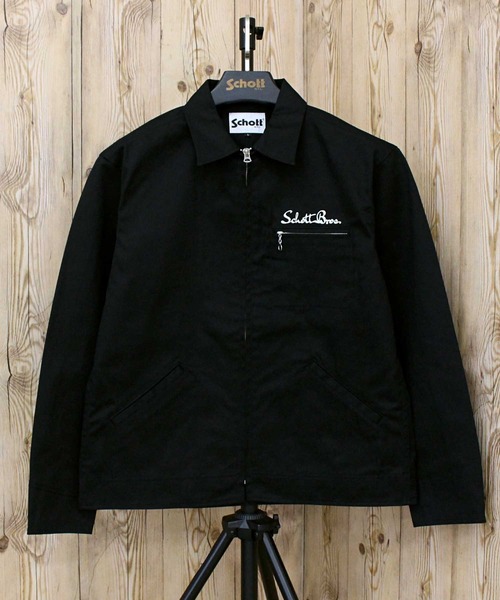 Schott N.Y.C（ショット） 「schott」 ブルゾン X-LARGE ブラック
