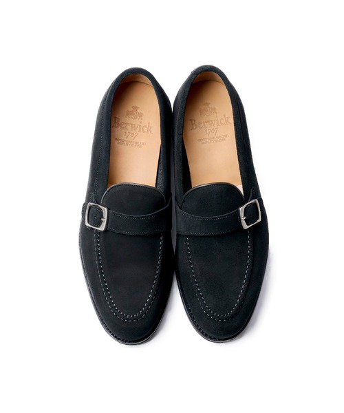 「Berwick1707」 ローファー 7.5 ブラック メンズ_画像4