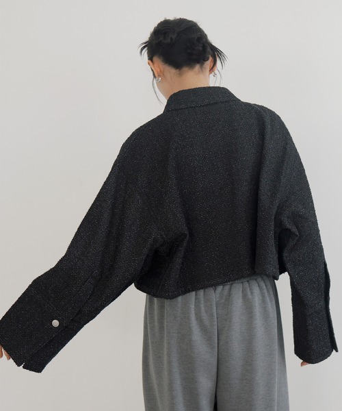 「LIAN」 デニムジャケット FREE インディゴブルー レディース_画像7