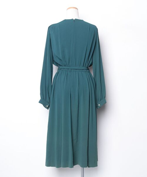 martinique（マルティニーク） 長袖ワンピース FREE グリーン