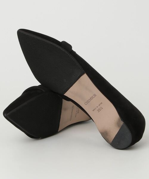 「CHEMBUR」 フラットパンプス 35.5 ブラック レディース_画像3