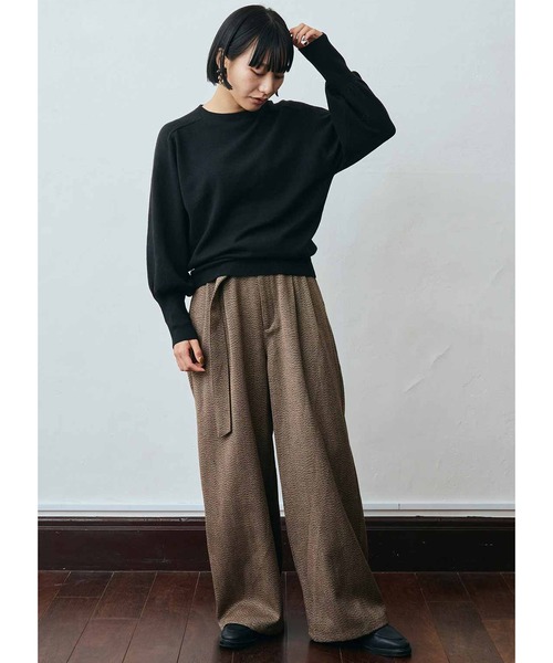 「MEDE19F」 長袖ニット MEDIUM ネイビー レディース_画像7