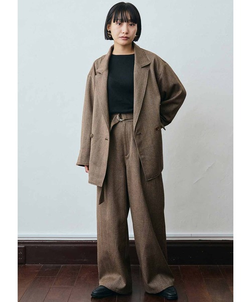 「MEDE19F」 長袖ニット MEDIUM ネイビー レディース_画像8