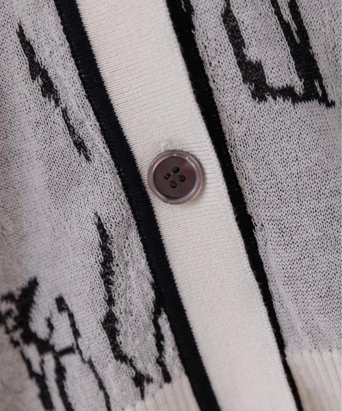 「Eimee Law」 カーディガン 38 ライトグレー レディース_画像4