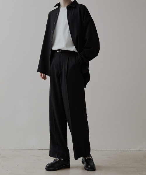 「CIASENSE」 パンツ L グレイッシュブルー メンズ_画像3