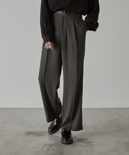 「CIASENSE」 パンツ L グレイッシュブルー メンズ_画像5