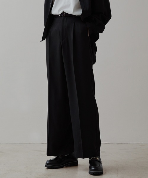 「CIASENSE」 パンツ L グレイッシュブルー メンズ_画像7