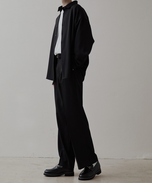 「CIASENSE」 パンツ L グレイッシュブルー メンズ_画像8