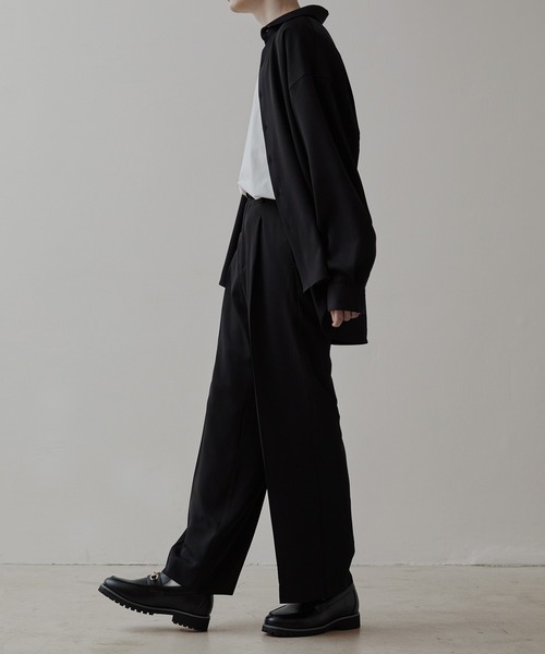 「CIASENSE」 パンツ L グレイッシュブルー メンズ_画像9