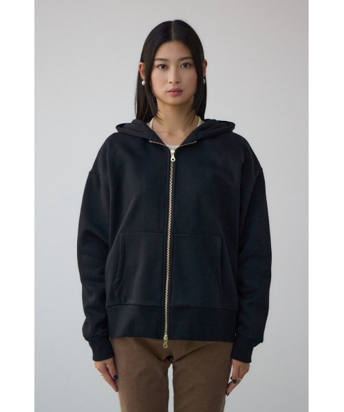 AZUL BY MOUSSY（アズールバイマウジー） パーカー 裏起毛Wジップ