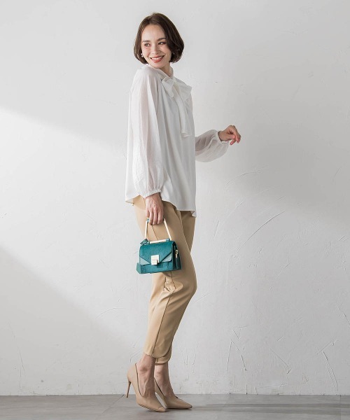 「Viaggio Blu」 長袖カットソー S ネイビー レディース_画像6