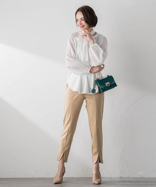 「Viaggio Blu」 長袖カットソー S ネイビー レディース_画像7