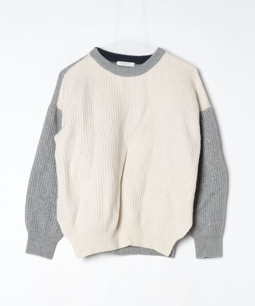 TOMORROWLAND（トゥモローランド） 「MACPHEE」長袖ニット S ホワイト