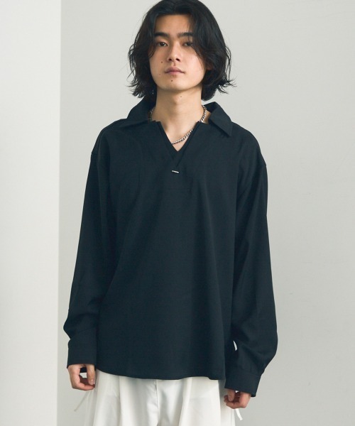 「Shoowtime」 長袖シャツ X-LARGE ホワイト メンズ_画像2