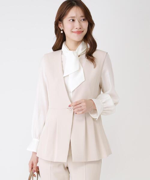 試着のみ超美品❣️CdeC ジレ COUP DE CHANCE（クードシャンス） ベスト ジレ 入学式 卒園式 卒業式