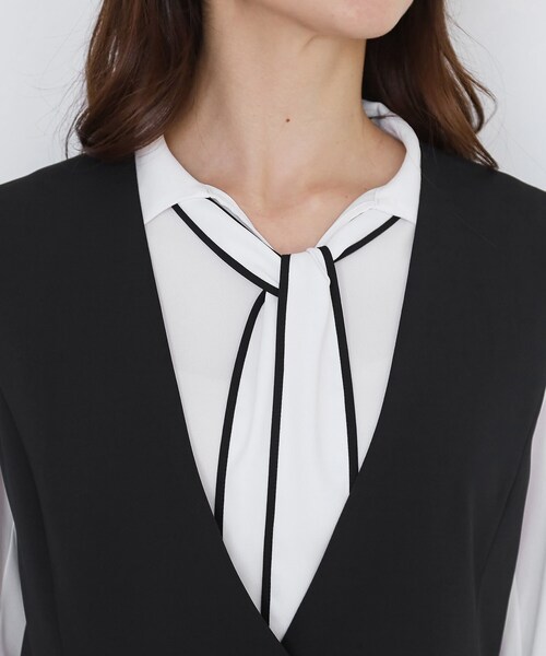 COUP DE CHANCE（クードシャンス） ベスト ジレ 「手洗い可／日本製