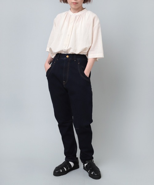「URCH RNA」 パンツ MEDIUM ブラック レディース_画像4