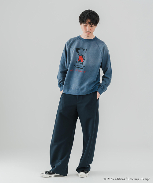 EDIFICE（エディフィス） ワイドパンツ スラックス 2WAY CLOTH 3D
