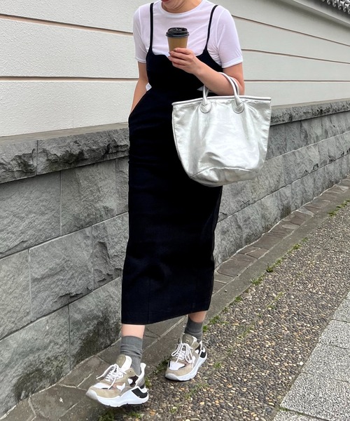 「COLLAGE GALLARDAGALANTE」 キャミソールワンピース FREE ブルー レディースの画像8