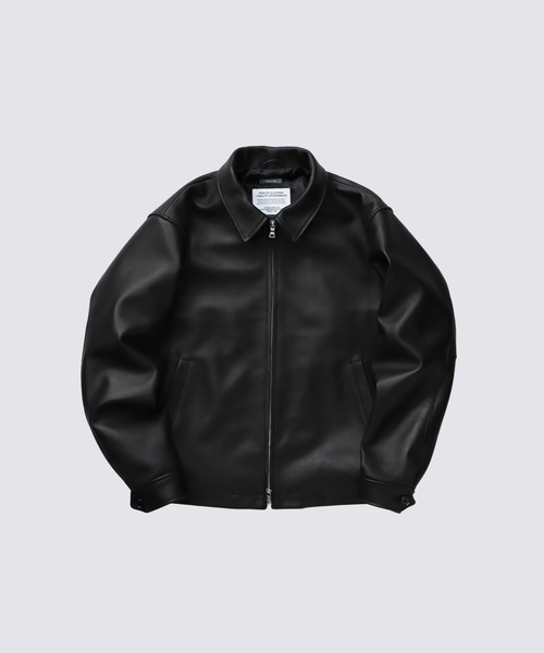 FIDELITY（フェデリティー） 革ジャン ライダース LAMB LEATHER ZIP