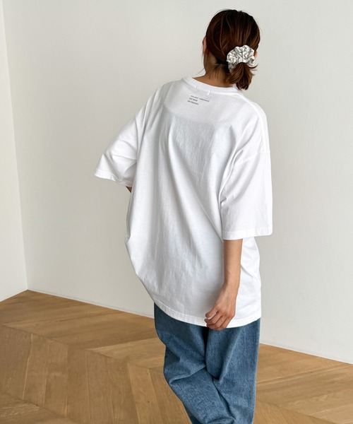 「CANAL JEAN」 「choicecnl」7分袖カットソー X-LARGE ホワイト レディース_画像3